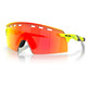 OAKLEY Encoder Strike Vented Matte Tennis Ball Yellow Frame/Prizm Ruby Lenses Sunglasses