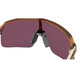 OAKLEY Sutro Lite Chrysalis Collection Sunglasses with Matte Red Gold Colorshif Frame and Prizm Road Black Lens (OO9463-5839)