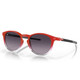 OAKLEY Pitchman R Fabio Red Fade Frame/Prizm Black Gradient Lenses Sunglasses (OO9439-1750)