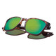 KAENON Avalon Matte Tortoise / Coastal Green Mirror Sunglasses (074MEMGL-GREN)
