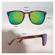 KAENON Avalon Matte Tortoise / Coastal Green Mirror Sunglasses (074MEMGL-GREN)