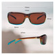 KAENON Monterey Tobacco Denim / Ultra Brown 12 Sunglasses (223TBDEGD-UB12)