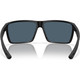 COSTA DEL MAR Men's Rincon II Matte Black/Gray Polarized 580P Sunglasses (06S9121-91210664)
