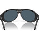 COSTA DEL MAR Men's Grand Catalina Matte Black/Gray 580p Polarized Sunglasses 06S9117-91170759