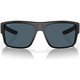 COSTA DEL MAR Men's Taxman Matte Black/Gray 580p Polarized Sunglasses 06S9116-91160659