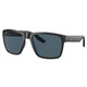 COSTA DEL MAR Men's Paunch XL Matte Black/Gray Polarized Sunglasses 06S9050-90500359