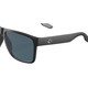 COSTA DEL MAR Men's Paunch XL Matte Black/Gray Polarized Sunglasses 06S9050-90500359