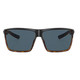 COSTA DEL MAR Men's Rincon Matte Black/Shiny Tortoise/Gray Polarized Sunglasses 06S9018-90180963