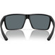 COSTA DEL MAR Men's Rincon II Matte Black/Blue Mirror Polarized 580P Sunglasses 06S9121-91210364