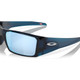 OAKLEY Men's Heliostat Trans Poseidon Frame/Prizm Deep Water Polar Lenses Sunglasses (OO9231-1461)