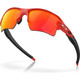 OAKLEY Flak 2.0 XL Matte Redline Frame/Prizm Ruby Lenses Sunglasses (OO9188-J159)