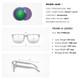 OAKLEY Holbrook Sunglasses with Jade Fade Frame and Prizm Jade Lenses OO9102-E455