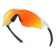 OAKLEY M2 Frame XL Sunglasses with Polished White Frame and Fire Iridium Lens OO9343-05