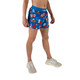 CHICKNLEGS Men's USA Pool Party 4" Half Split Shorts