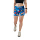 CHICKNLEGS Women's USA Pool Party 3" Compression Shorts