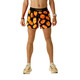 CHICKNLEGS Men's Pumpkins 4" Half Split Shorts