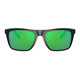 COSTA DEL MAR Men's Mainsail Black/Green Mirror Polarized Sunglasses (06S9107-91070255)