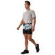 NATHAN SPORTS Race Number Nutrition Charcoal/Black Waist Belt (NS10080-80017-OSFM)
