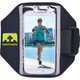 NATHAN SPORTS Super 5K Black Sulfur Spring Smartphone Armband (NS4923-0031-00)