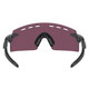 OAKLEY Men's Encoder Strike Vented Matte Grey Smoke Frame/Prizm Road Black Lenses Sunglasses (OO9235-1039)