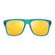 OAKLEY Leffingwell Matte Artic Surf Frame/Prizm 24K Polarized Lenses Sunglasses (OO9100-657)