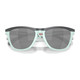 OAKLEY Frogskins Range Matte Carbon/Blue Milksh Frame/Prizm Black Lenses Sunglasses (OO9284-355)