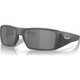 OAKLEY Heliostat Steel Frame/Prizm Black Lenses Sunglasses (OO9231-361)
