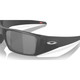 OAKLEY Heliostat Steel Frame/Prizm Black Lenses Sunglasses (OO9231-361)