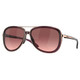OAKLEY Women's Split Time Sunglasses with Crystal Raspberry Frame and G40 Black Gradient Lens (OO4129-0258)