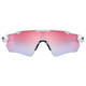 OAKLEY Unisex Radar EV Path Sunglasses with Polished White Frame and Prizm Snow Sapphire Lens (OO9208-4738)