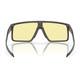 OAKLEY Helux Matte Gray Smoke Frame/Prizm Gaming Lenses Rectangular Sunglasses (OO9285-261)