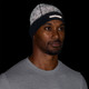 NATHAN SPORTS HyperNight 2 Black/Hex Print Reflective Beanie