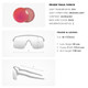 OAKLEY Sutro Lite Sweep Sunglasses with Orange Frame and Prizm Trail Torch Vented Lenses (OO9465-0839)