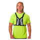NATHAN SPORTS Laser Light Web Black/High Vis Yellow Reflective Vest NS60500-00198-OSFM