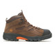 WOLVERINE Men's Hudson Steel Toe Dark Brown/Black Work Boot