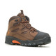 WOLVERINE Men's Hudson Steel Toe Dark Brown/Black Work Boot