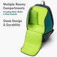 YONEX Pro Dark Green Backpack B (BAG92412BDKG)