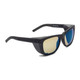 ELECTRIC 12 Matte Black/Yellow Polarized Pro Sunglasses (EE18901090)