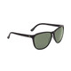 ELECTRIC Women's Encelia Gloss Black/Grey Polarazied Sunglasses (EE12001642)