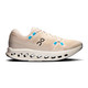 ON FOOTWEAR Womens Cloudsurfer 2 Wide Pearl/Ivory Running Shoe