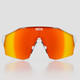 KOO Alibi Matte White/Red Mirror Cycling Sunglasses (OEY00009-847-UNI)