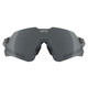 KOO Nebula Sunglasses with Black Glass Frame and Photochromic Graphite Mirror Lens (OEY00015-845)