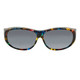 JONATHAN PAUL Sunni Large Tartan Demi/Polarvue Gray Sunglasses (1099111)