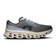 ON FOOTWEAR Men's Cloudmonster 3 Rock/Silver Running Shoe
