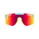 PIT VIPER The Playmate XS Blue with Pink and White Splatter Sunglasses (E-2K-PLAYMTE-JXS)