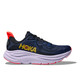 HOKA Women's Clifton 10 Wide Midnight Blue/Starlight Glow Running Shoes