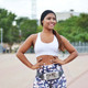 SPIBELT Heather Grey Running Belt with Window (WIN-9BL-077-001)
