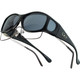 JONATHAN PAUL Glides Midnight Oil/Gray Lens X-Small Sunglasses (1082806)
