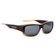 JONATHAN PAUL Pandera Toffee Ombre/Fade Gray Sunglasses (1092819)