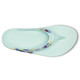 OOFOS Women's OOlala Limited Thong Mint Blossom Recovery Sandals